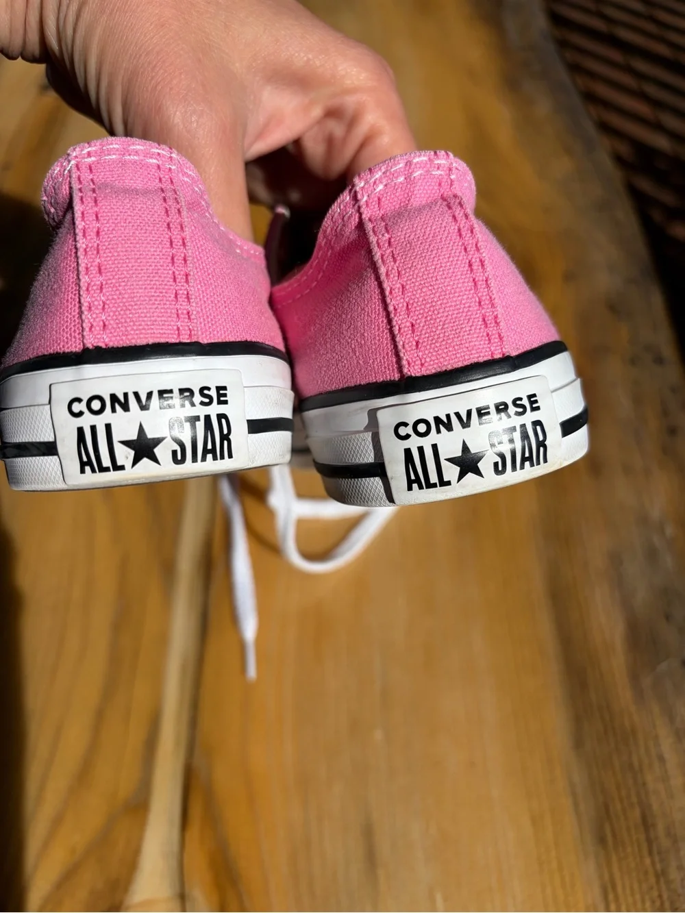 Converse worn once