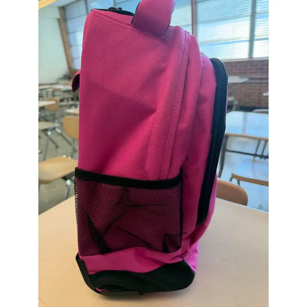 MOJO Colorado Avalanche Pink 19” Wheeled Rolling Backpack NHL