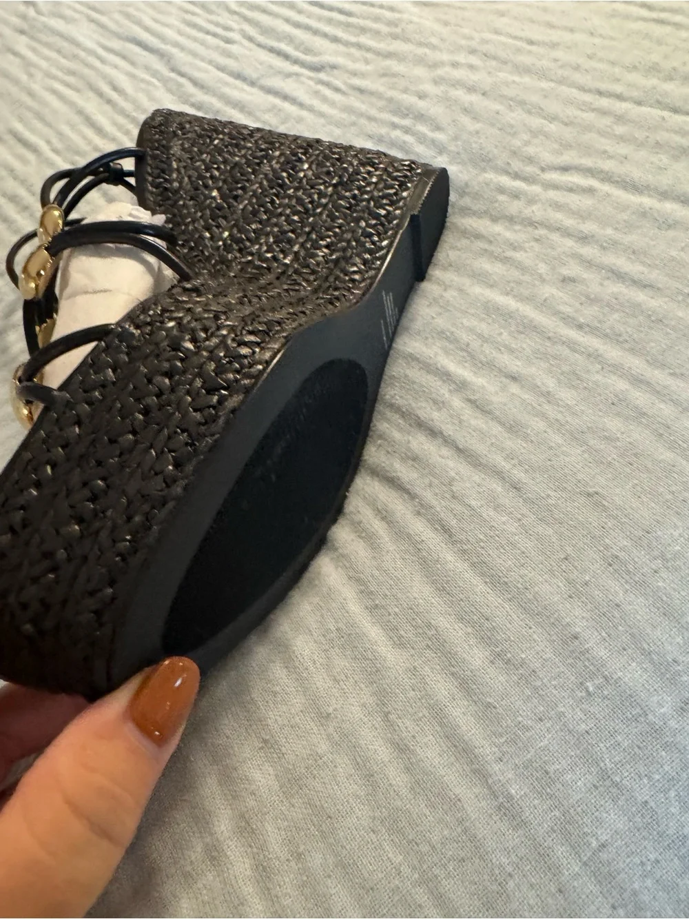 Steve Madden black platform