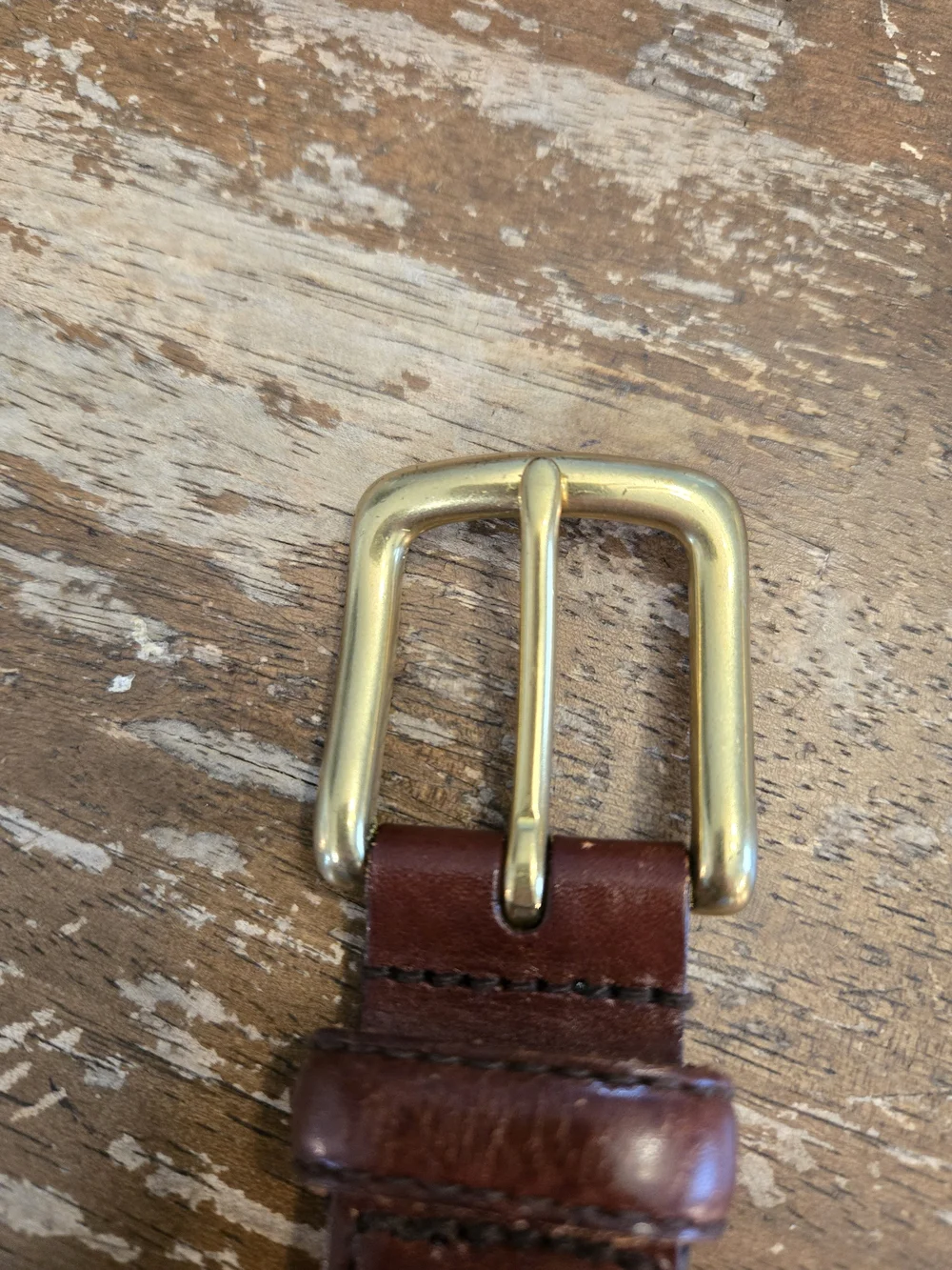 Fossil woven leather