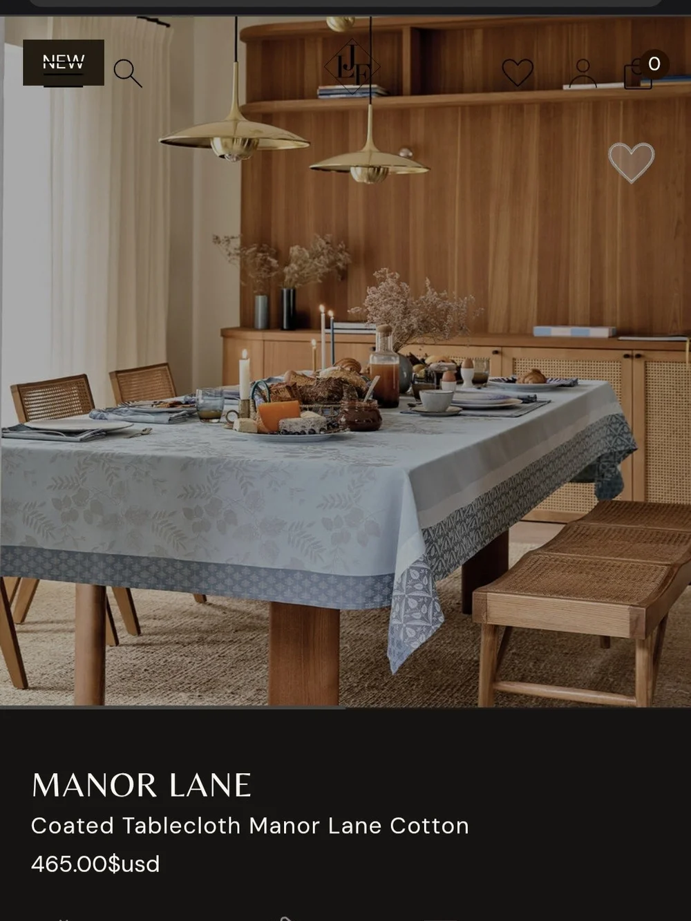 Jacquard Français tablecloth 69