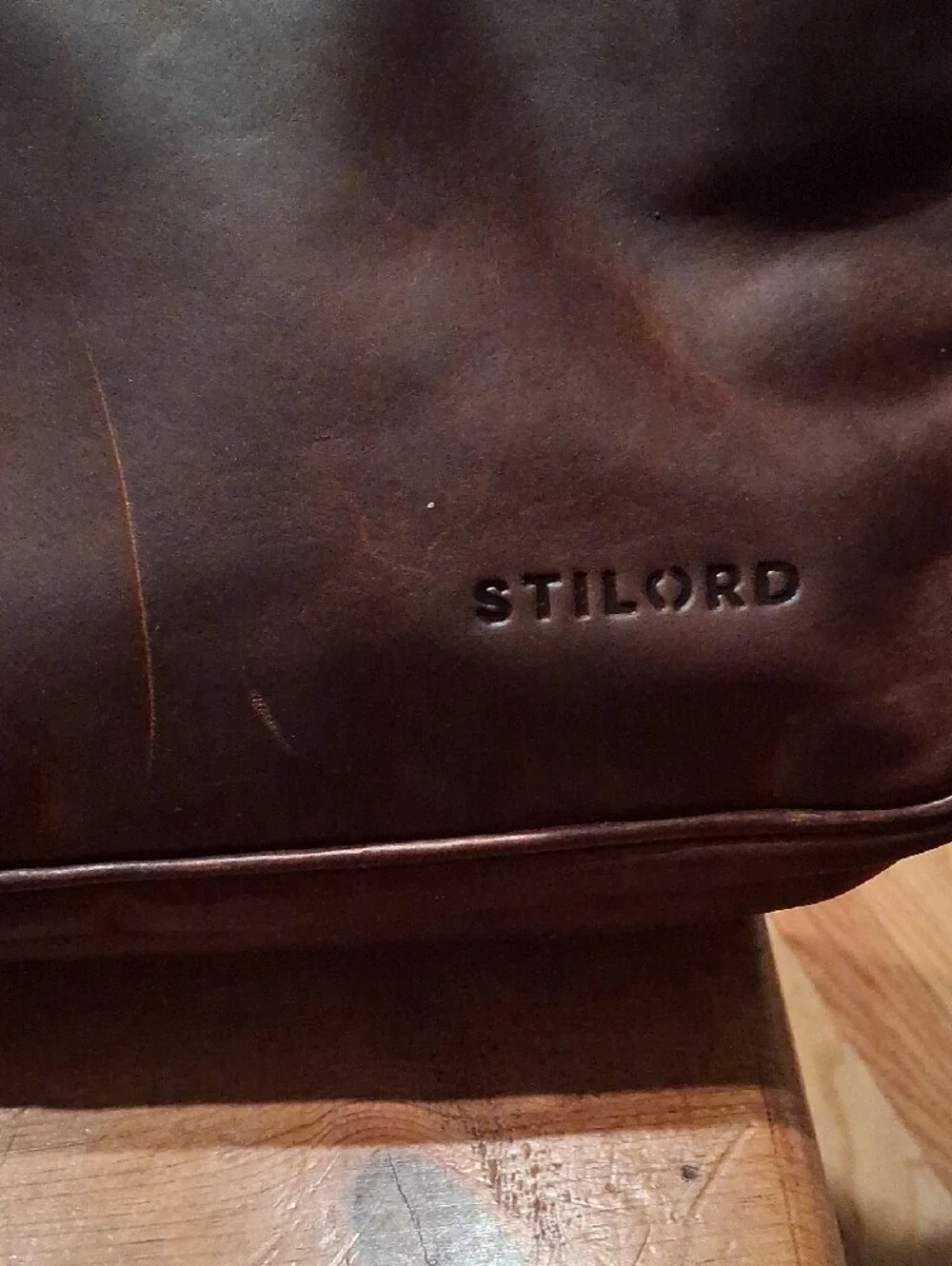 N/A brown leather
