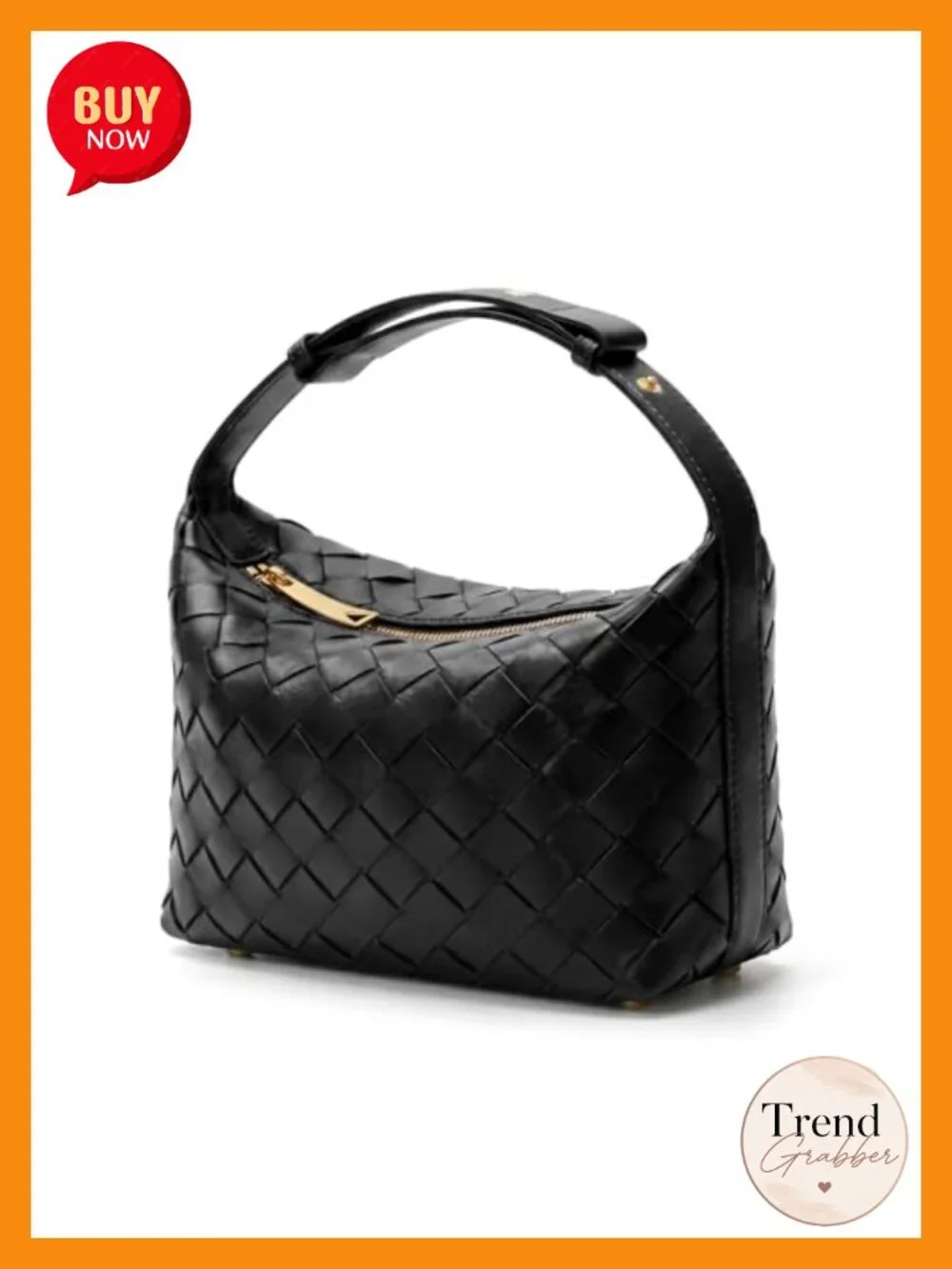 Hand-Woven Faux Suede Hobo Bag Vegan Leather Shoulder Bag for Women
