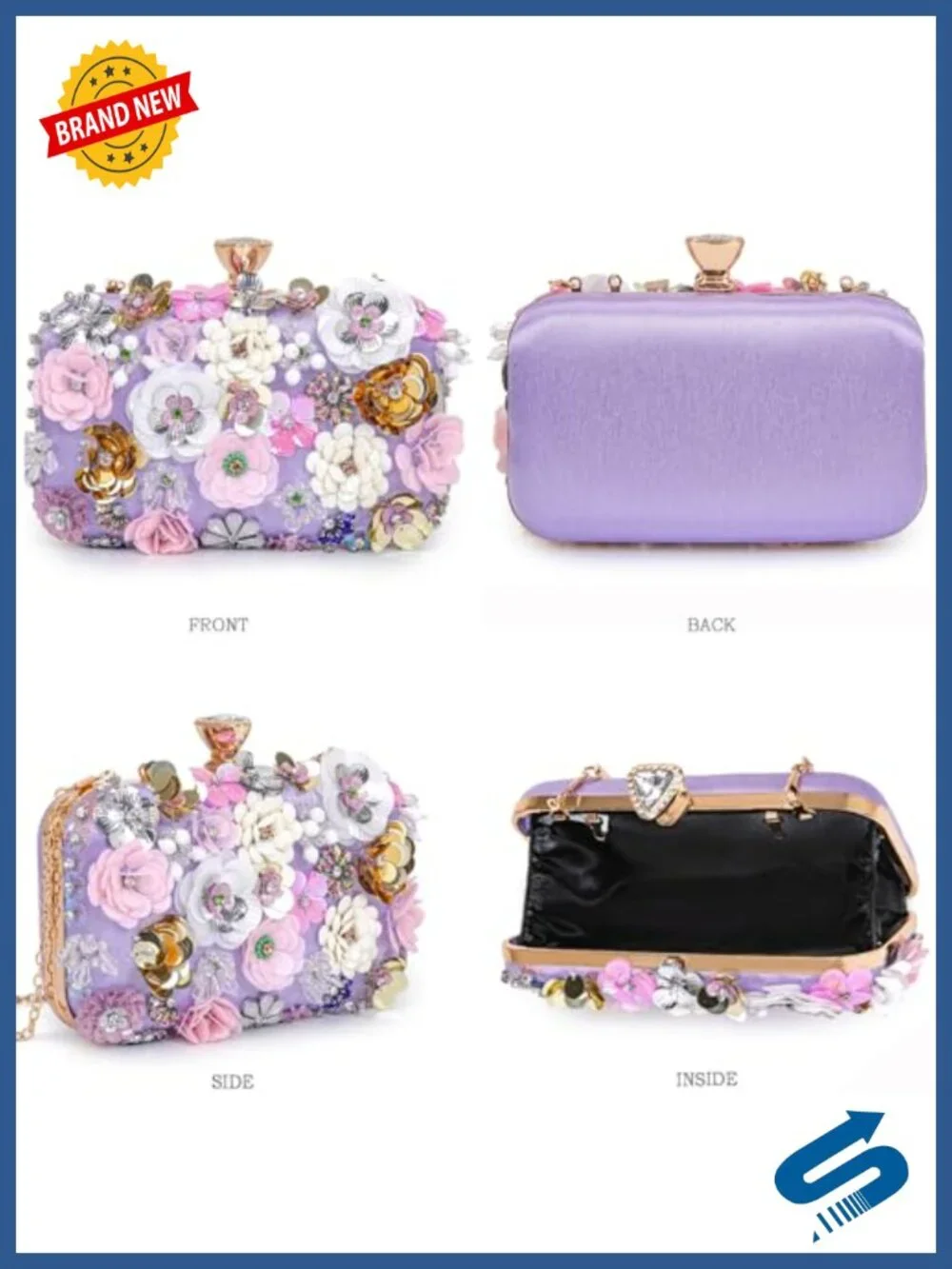 N/A elegant clutch
