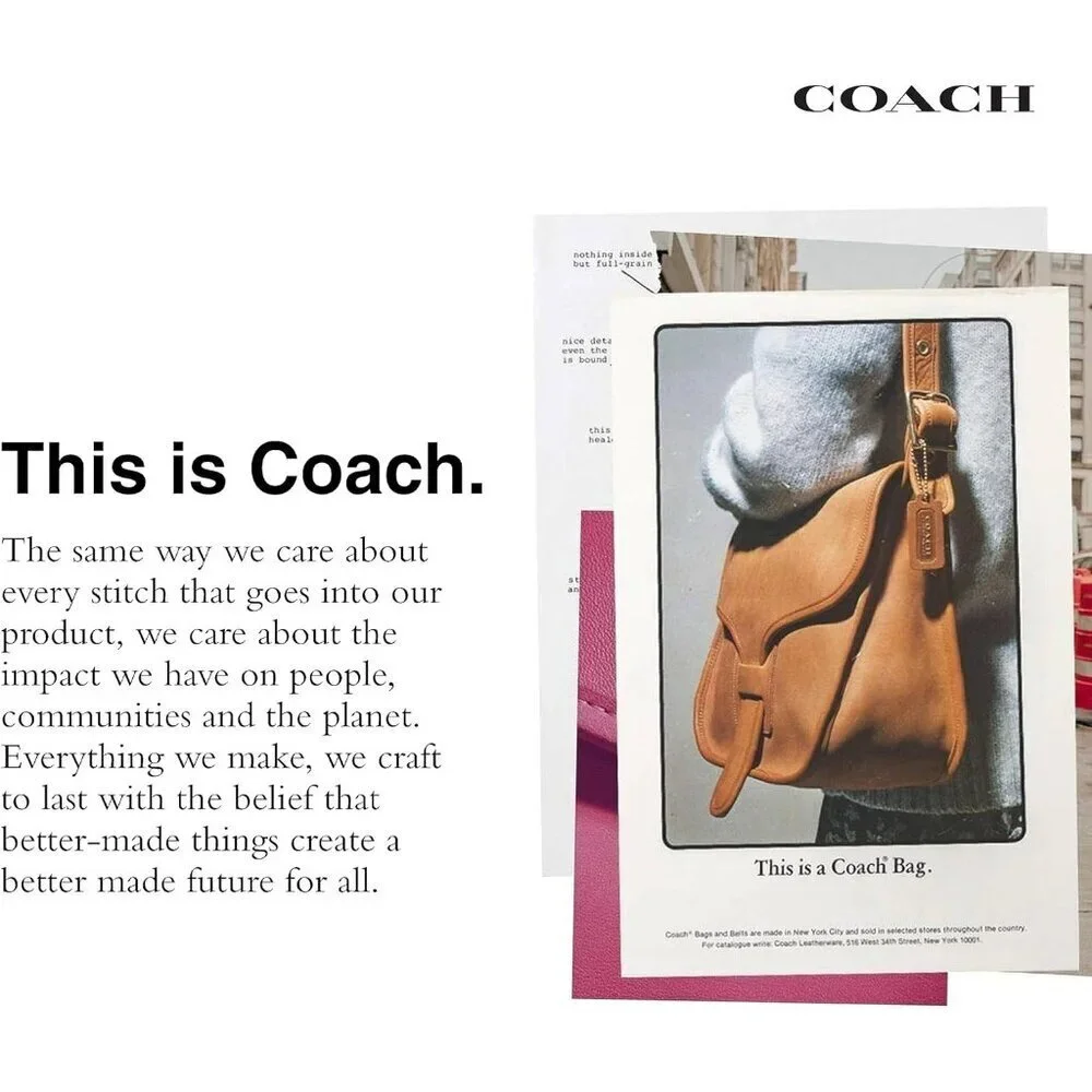 Coach product dimensions