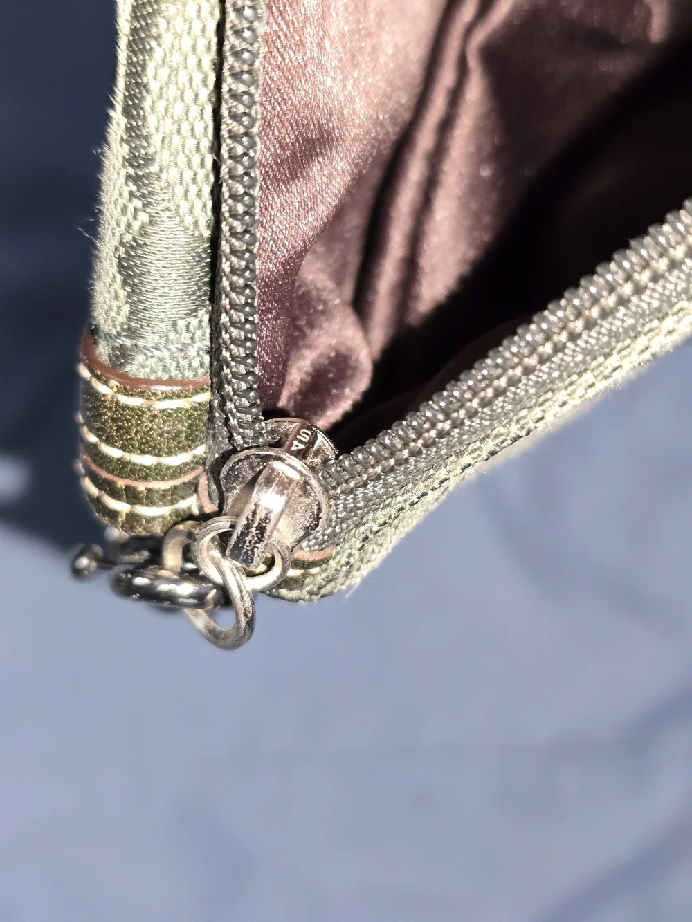 Coach mini wristlet