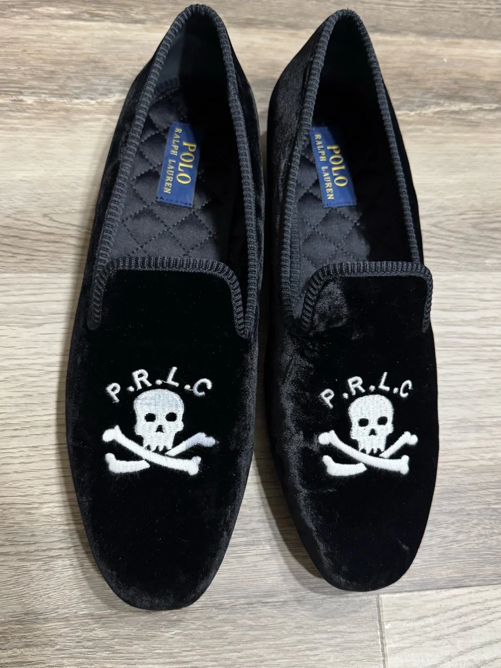 Polo Ralph Lauren black velvet
