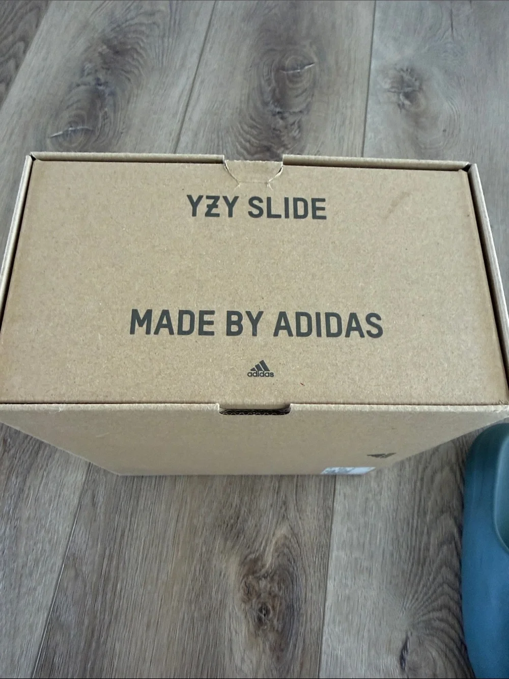 Yeezy Kids Gray Slide Sandals