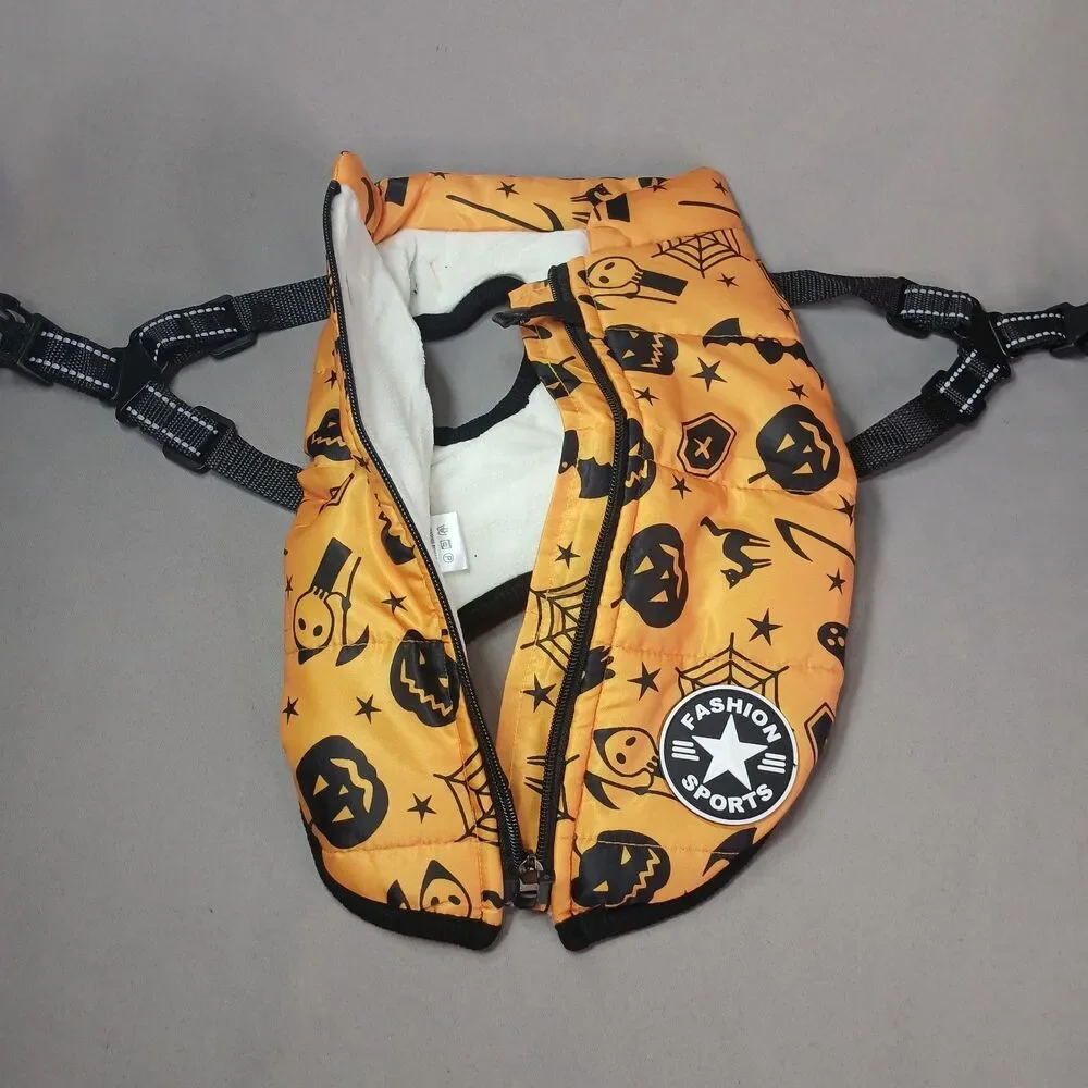 Aiboria Fleece Lined Halloween Jacket with attached harness MEDIUM NWOT
