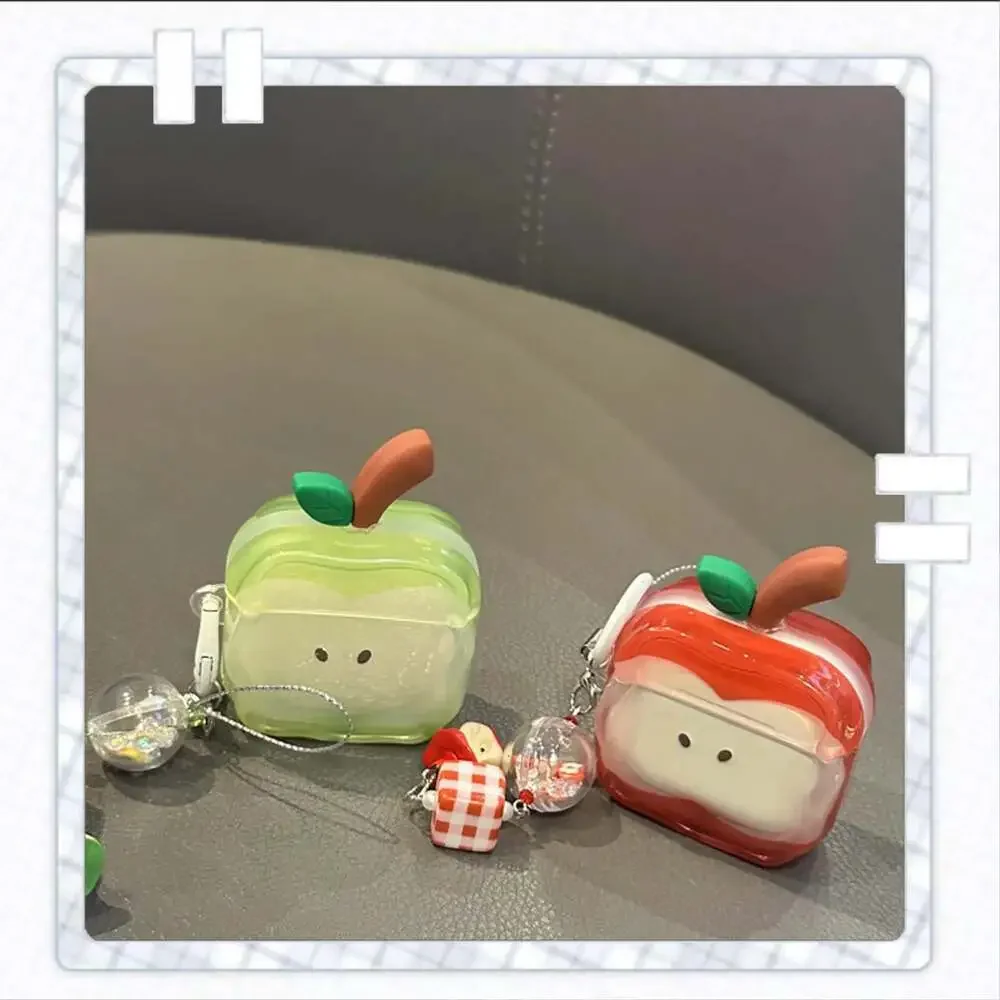 Love and Deepspace Caleb Airpods Case Red Green Apple Earphone Cover