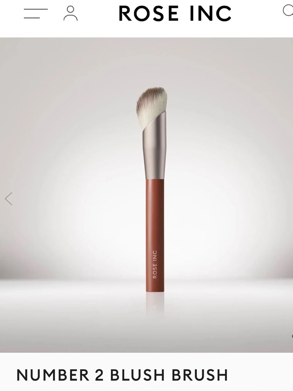 Rose Inc number 2 foundation Brush