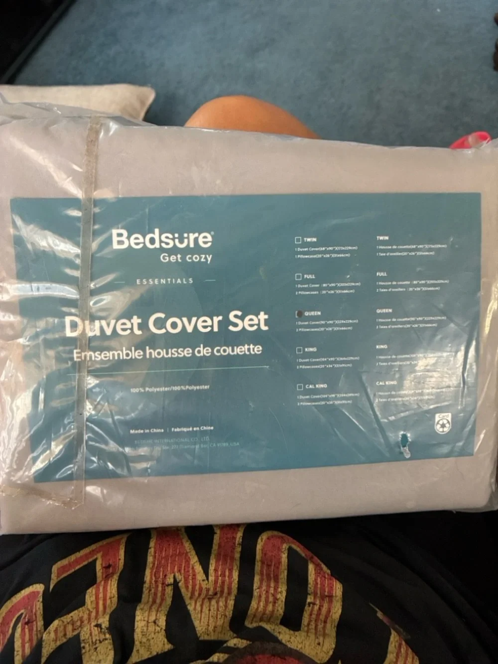 Bedsure wrinkled vintage