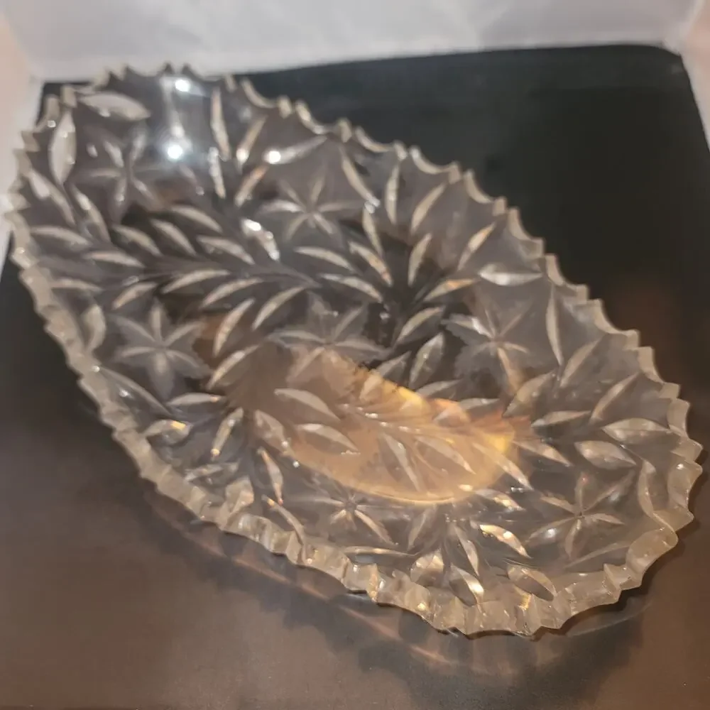 Vintage large clear