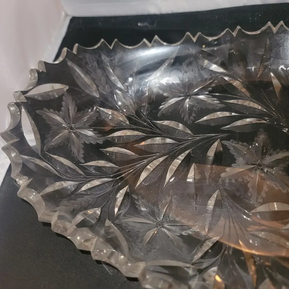 Vintage large clear