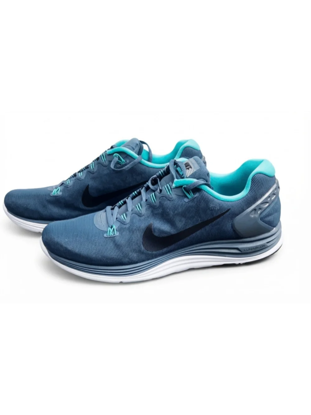 2013 Nike LunarGlide+ 5 'Shield Pack Running Shoes Dark Armory Blue' Size 11.5