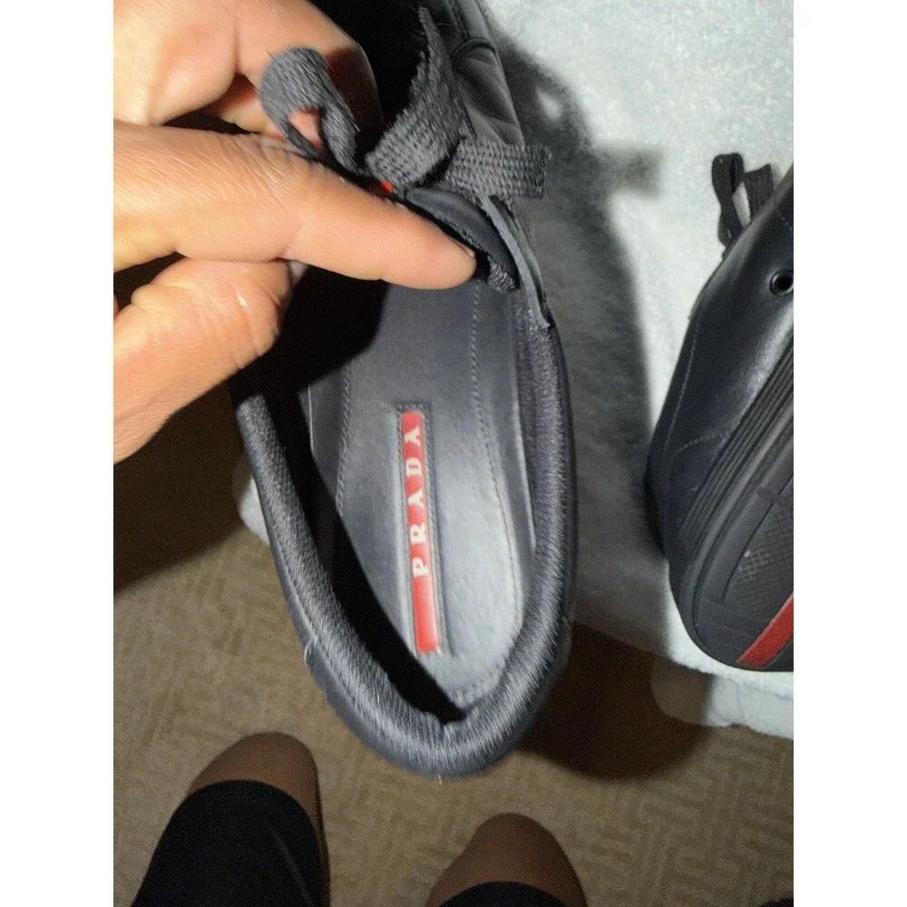 Prada men leather