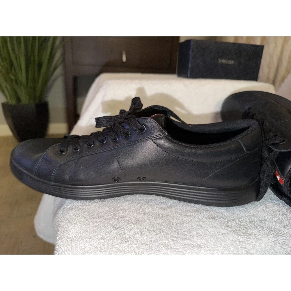 Prada men leather