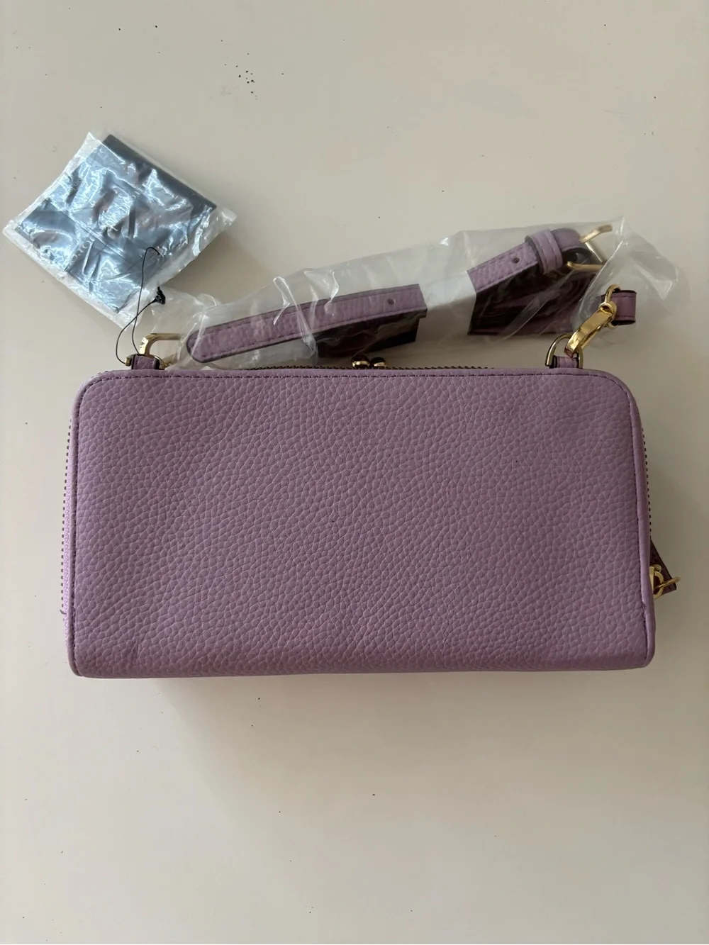 Nanette Lepore lavender pebbled