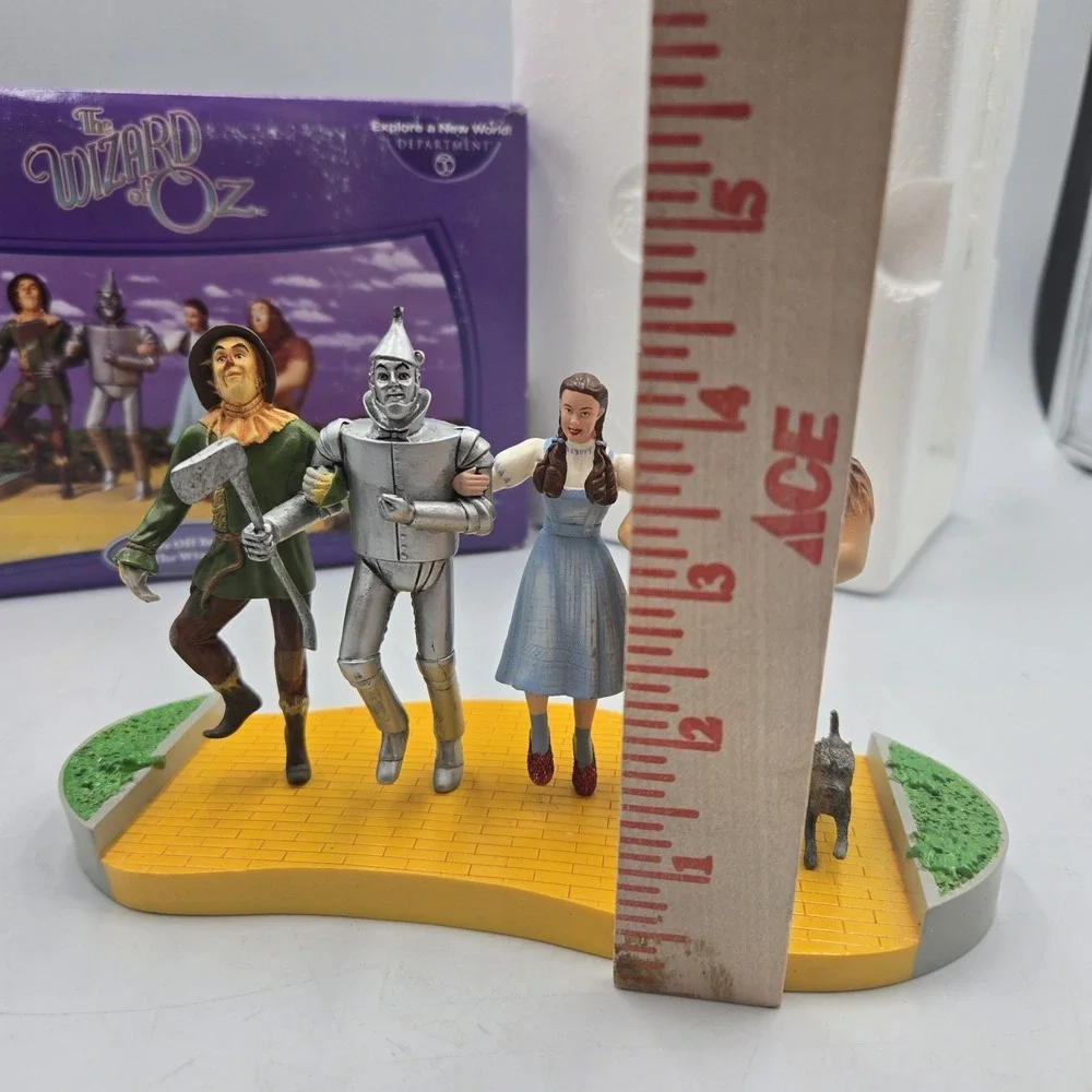 Vtg Dept‎ 56 The Wizard of Oz We're Off To See The Wizard Resin New Nos 2005