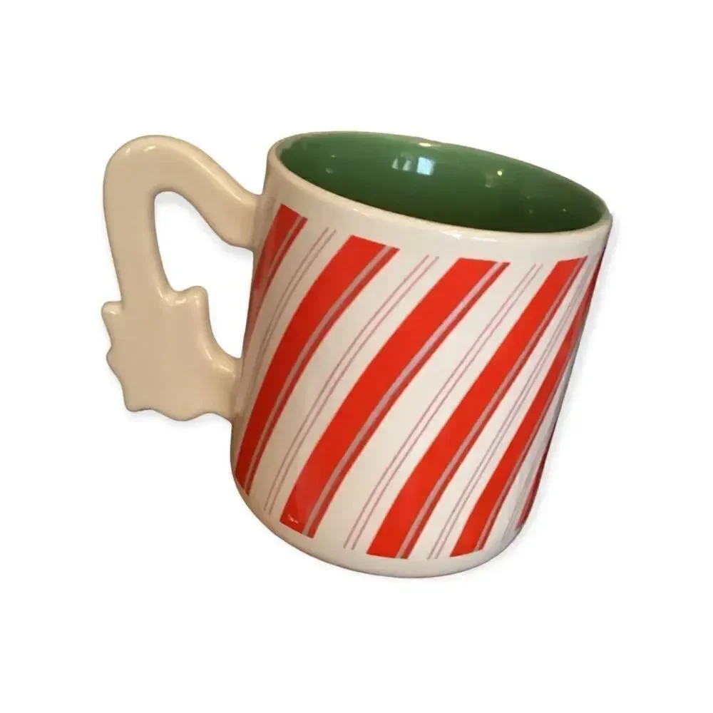 Vintage 80’s Candy Cane Christmas Mug
