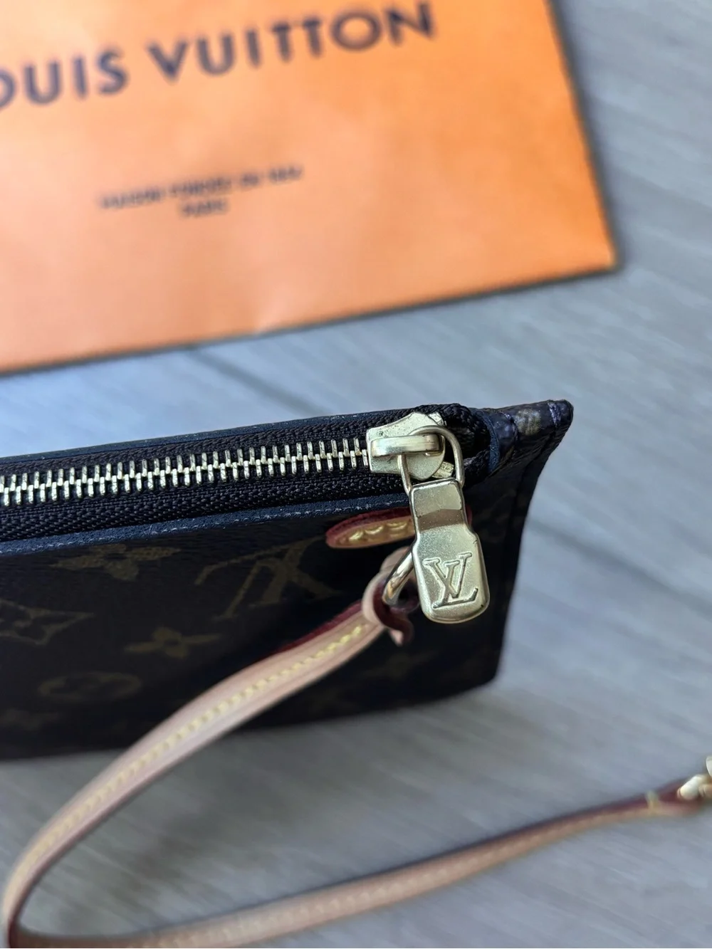 Louis Vuitton used handful