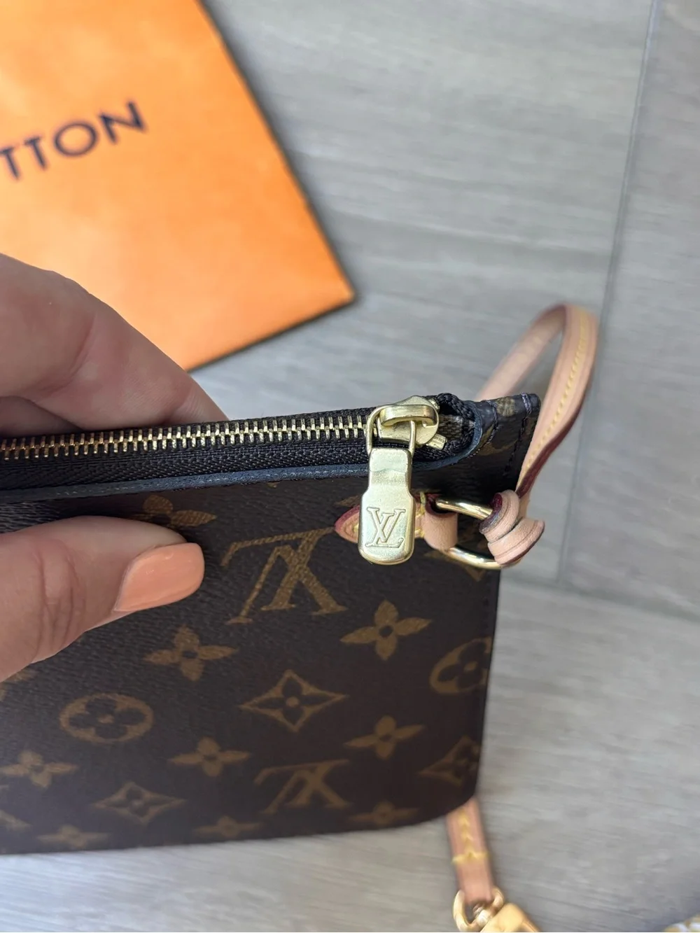 Louis Vuitton used handful
