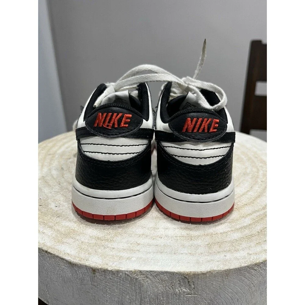 Nike Dunk Low EMB NBA 75th Anniversary Chicago Bulls PS Size 13C DC9564-100