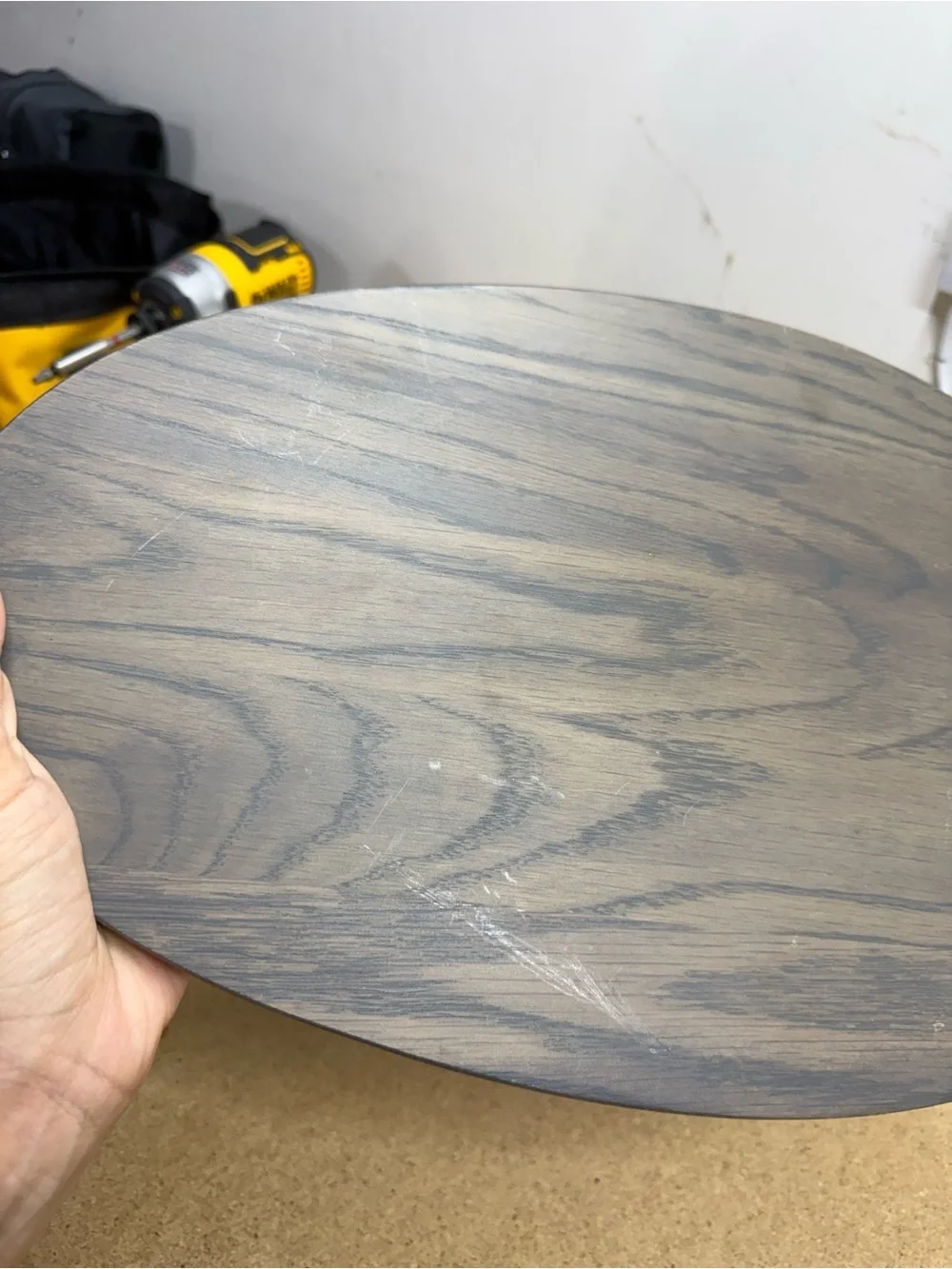 Crate&Barrel smooth wood