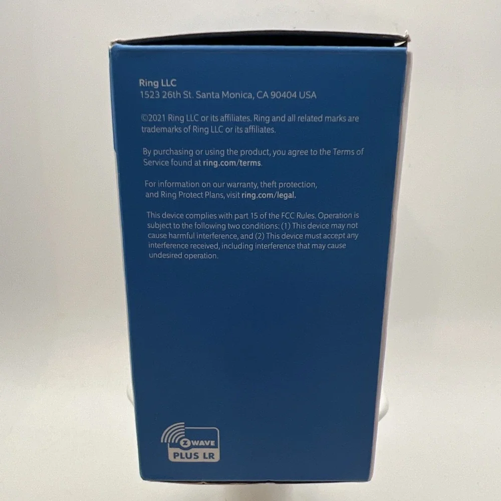 Ring alarm glass