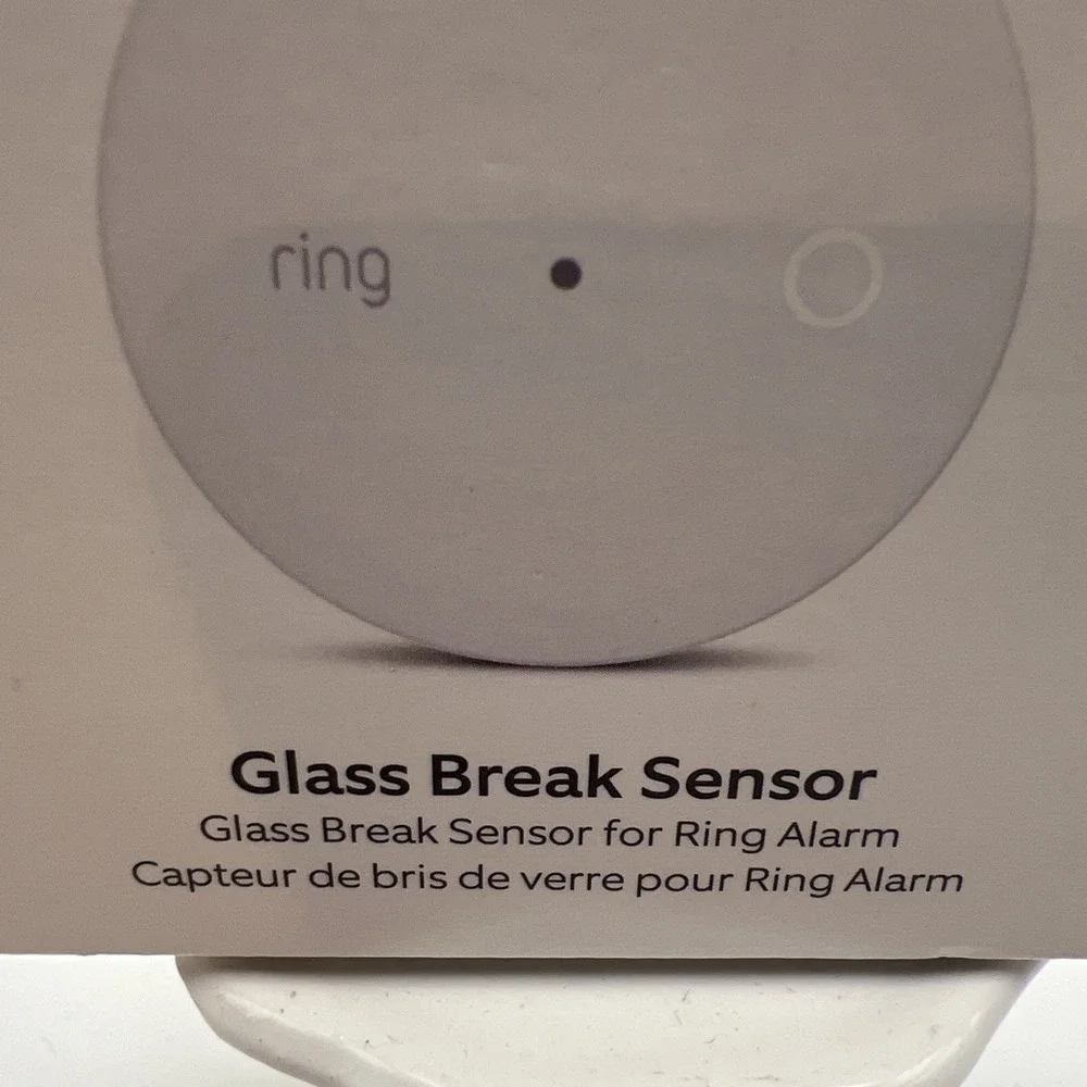 Ring alarm glass