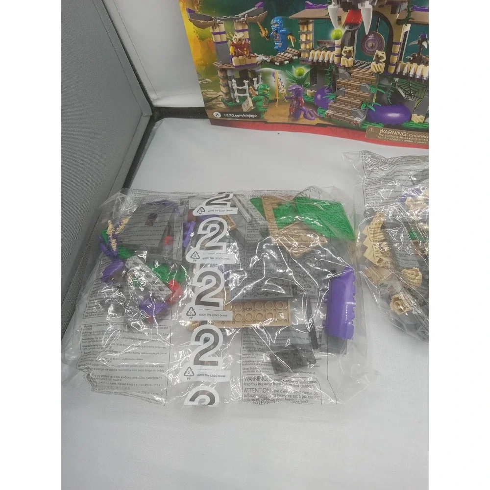 LEGO NINJAGO Enter the Serpent 70749 In 2015 U Retired Not Complete Read Bag 2&3
