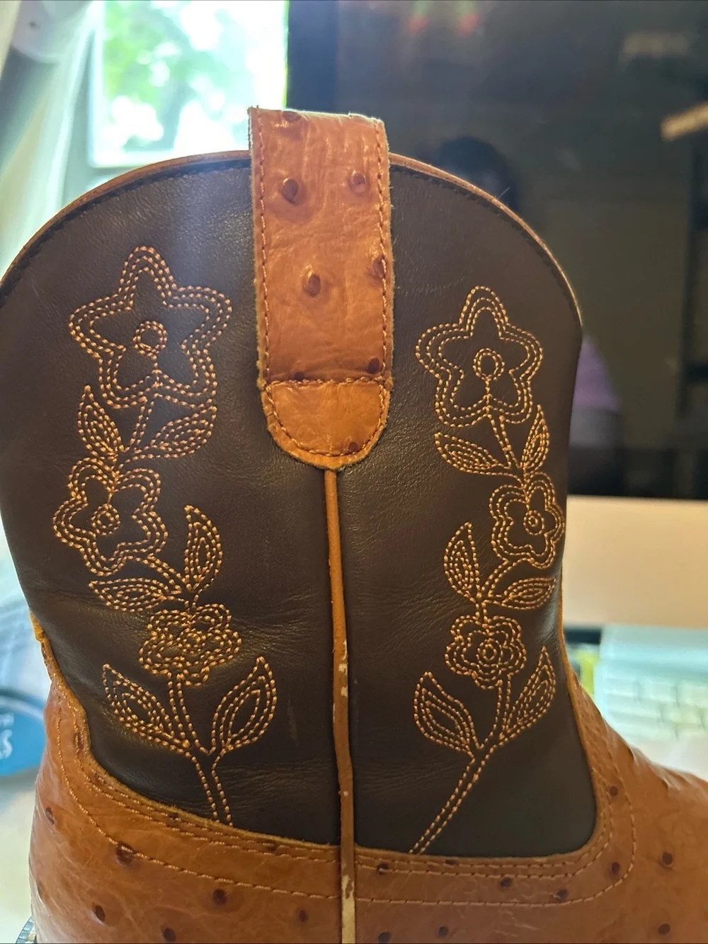 Roper Chunky Fat Baby Cowboy Boots. toddler size 3 Western