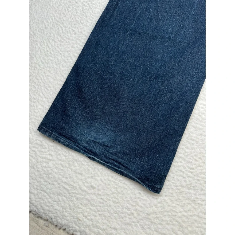 Vintage True Religion Jeans Mens 38 Fits 40x33.5 Blue Denim Straight Leg RICKY