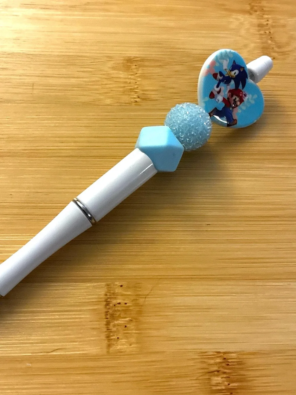 Handmade cute blue
