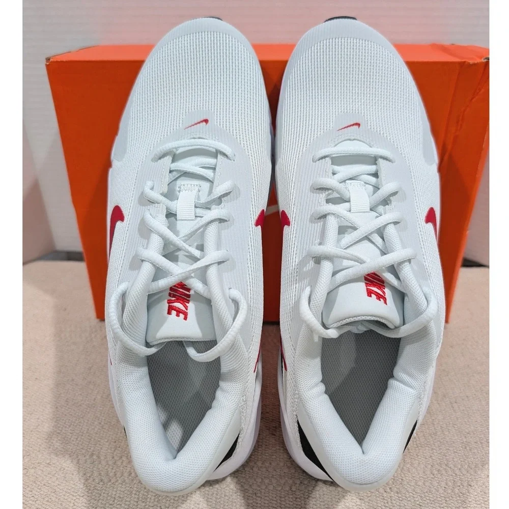 Nike Flex Train Mens 9.5 Off White University Red HV9972-104 Sneakers