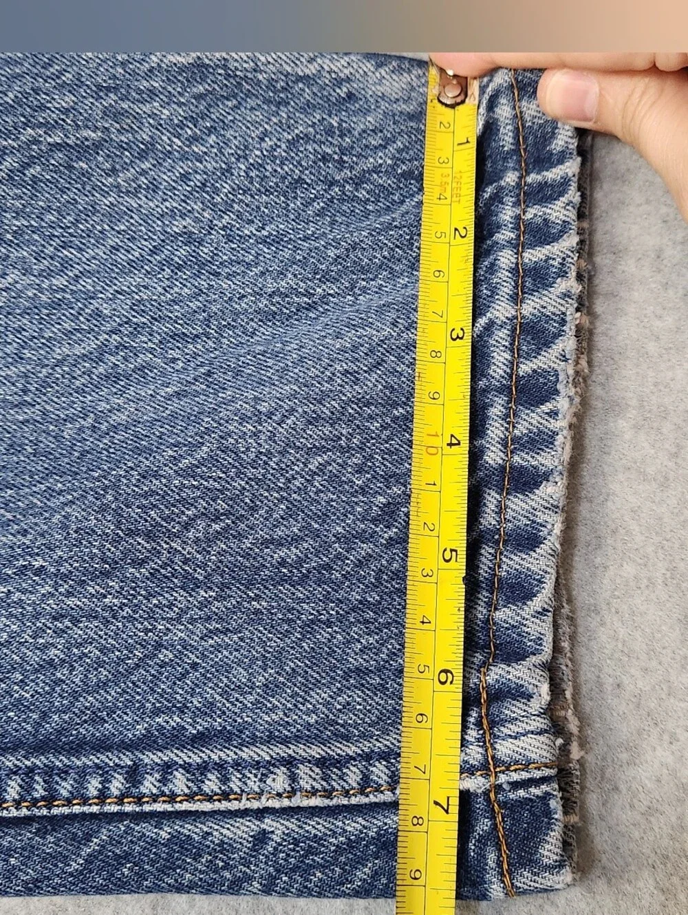 Vintage Levi's 505 Orange Tab Jeans Size 34/30
