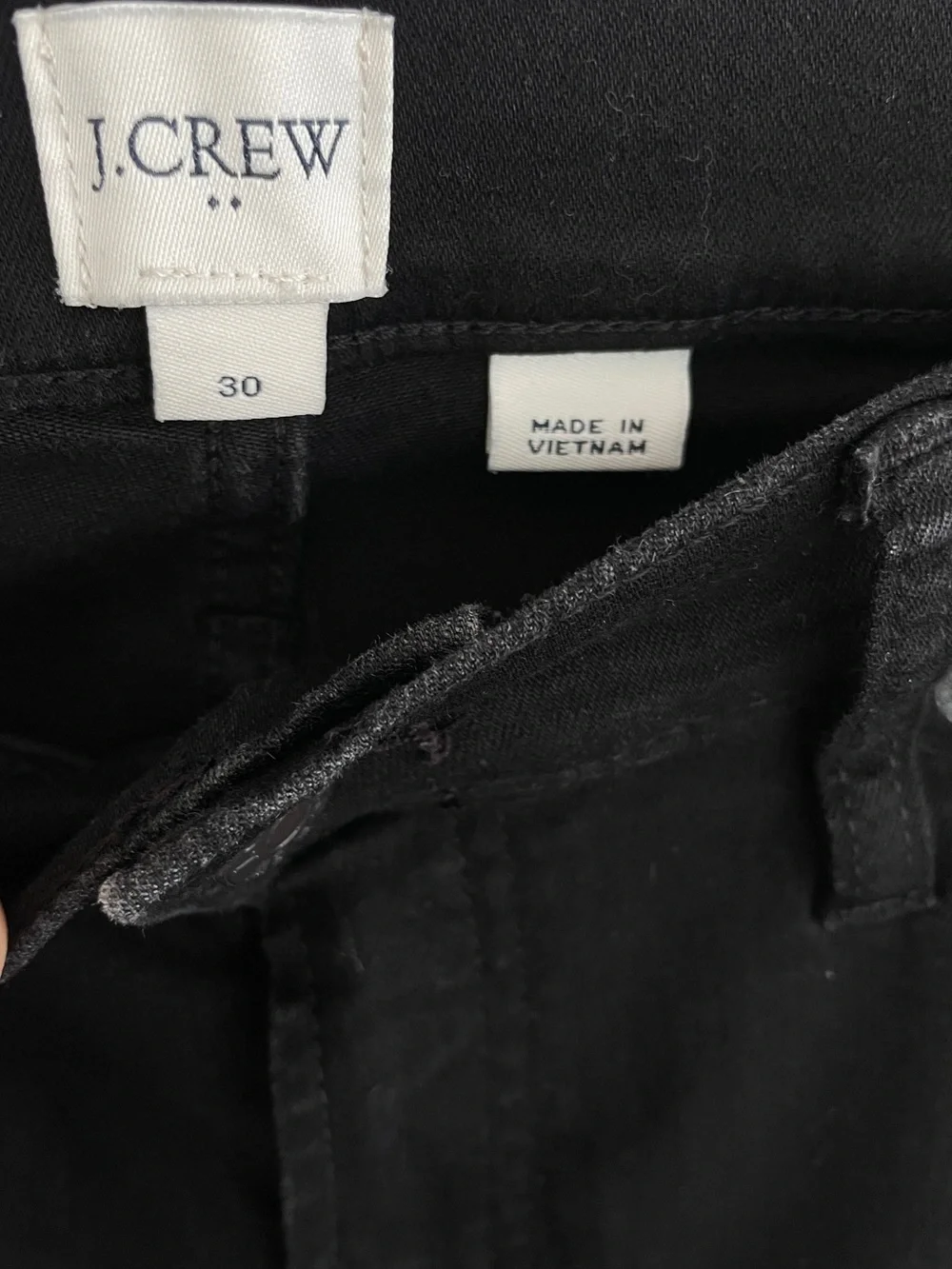 J. Crew sleek black