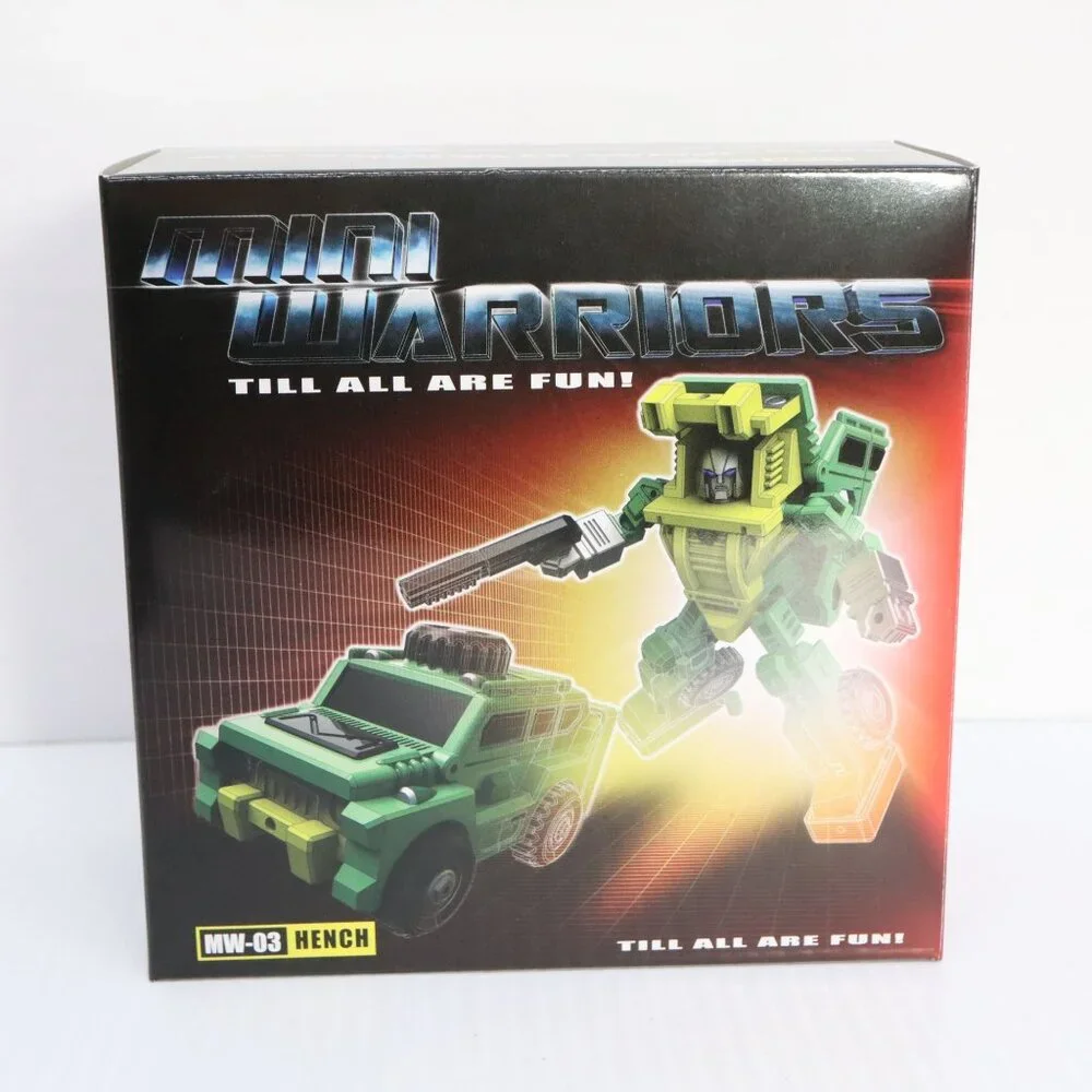 IGear Mini Warriors MW-03‎ Hench & MW-04 UFO 3rd Party Transformers US Seller