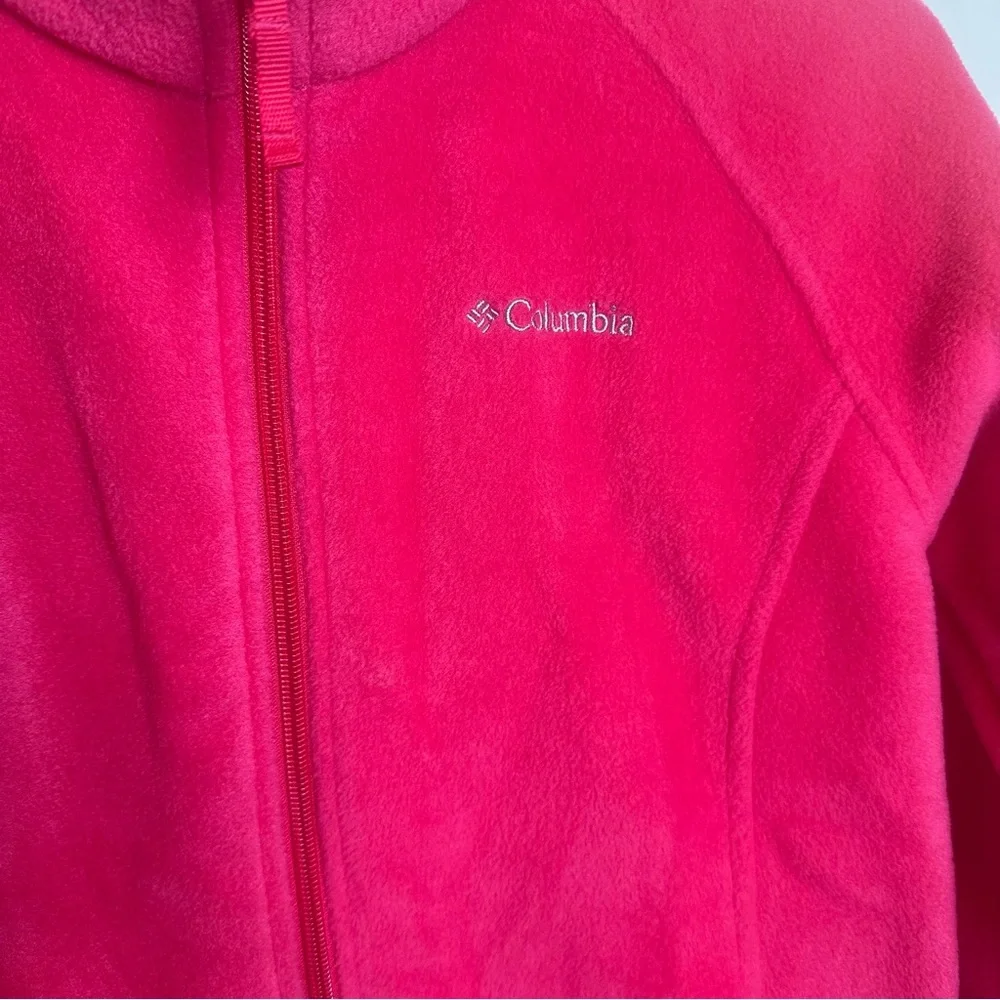 Columbia‎ Pink Teddy Jacket Full Zip Plush