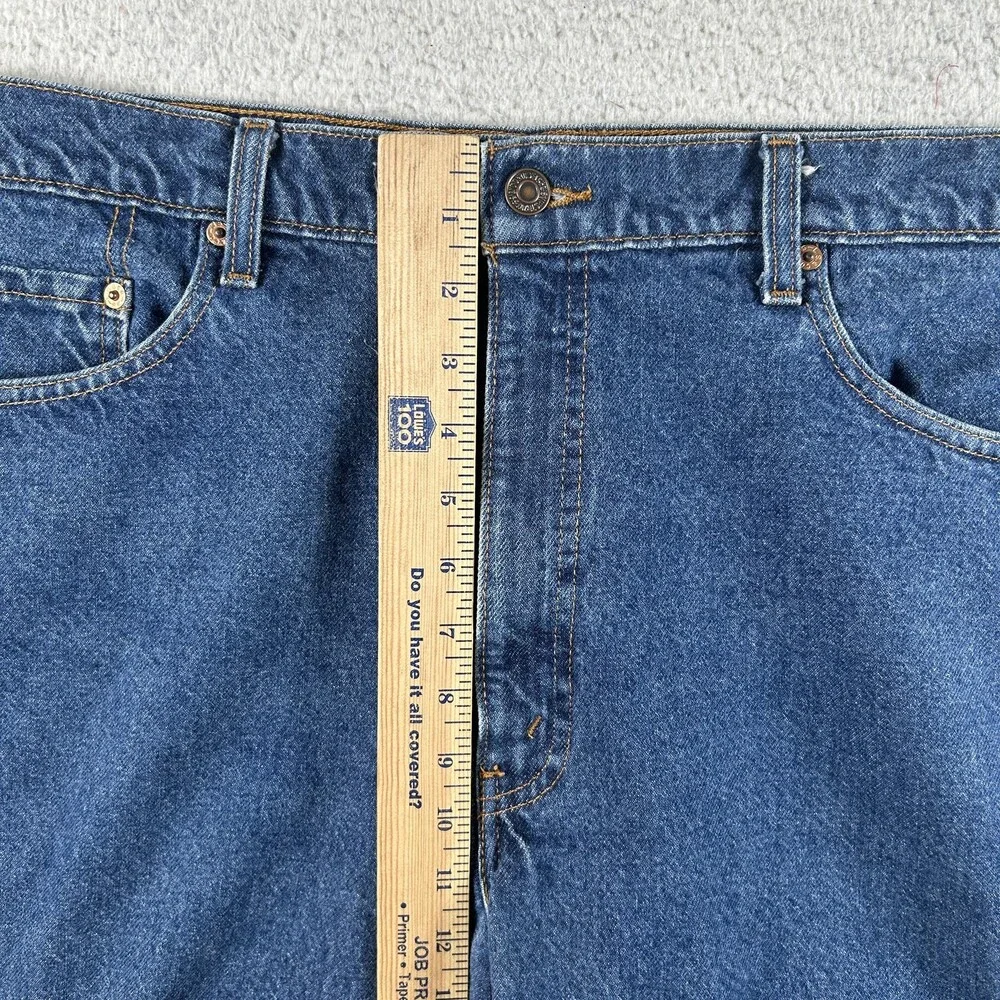 Vintage Levis 517 Jeans Mens 40x27 Medium Wash Denim Bootcut Zip 90s Hemmed