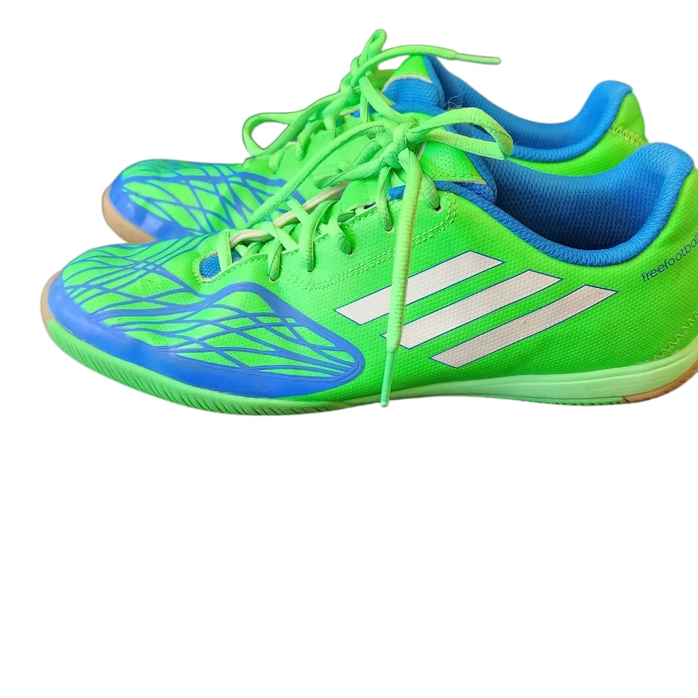 Adidas Men's‎ Neon Green and Blue Athletic Shoes Sz 8