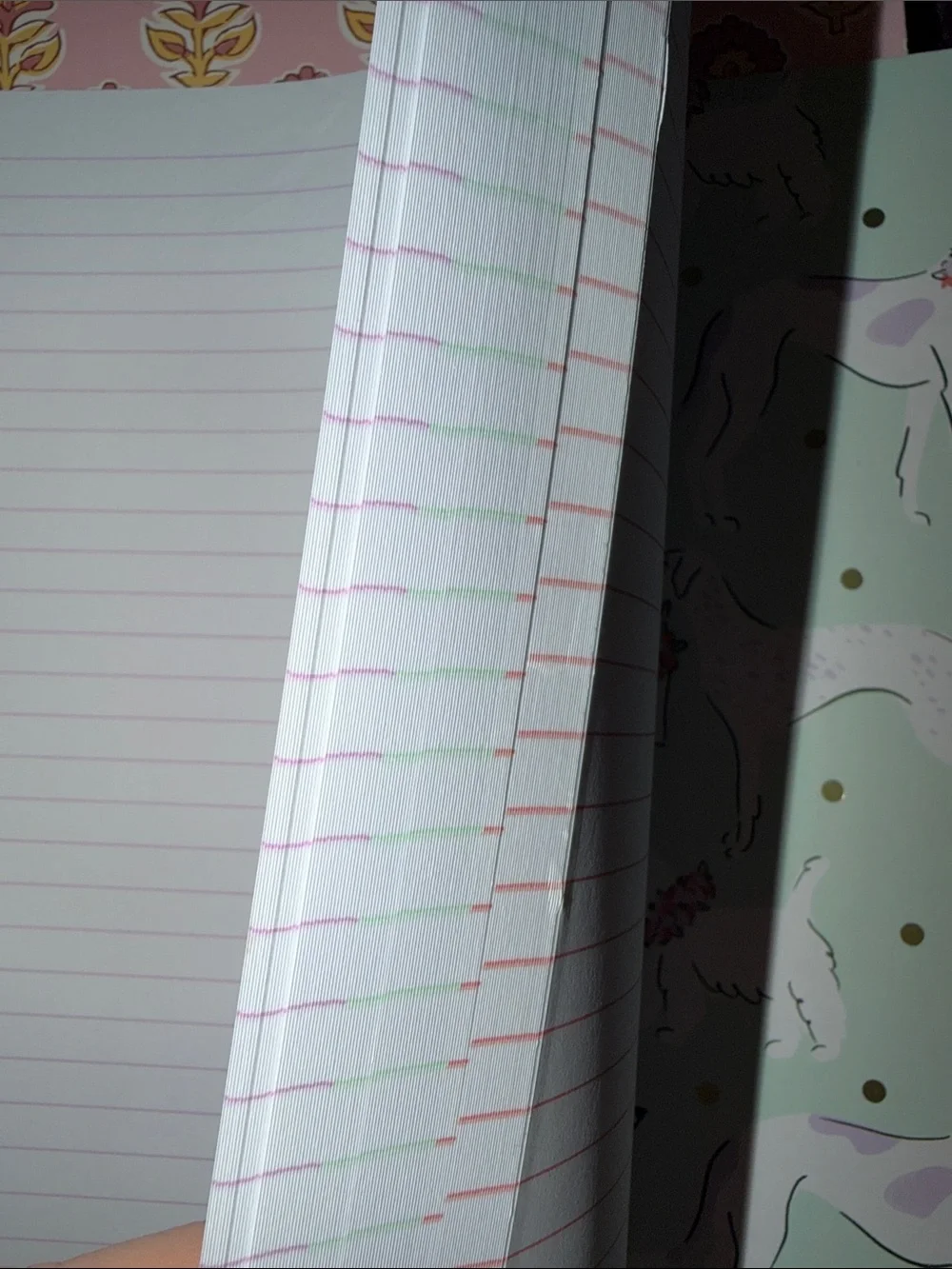 Dog Notebook Set-Various lined paper, matching Bow Pen, 2 Folders, Comp Book