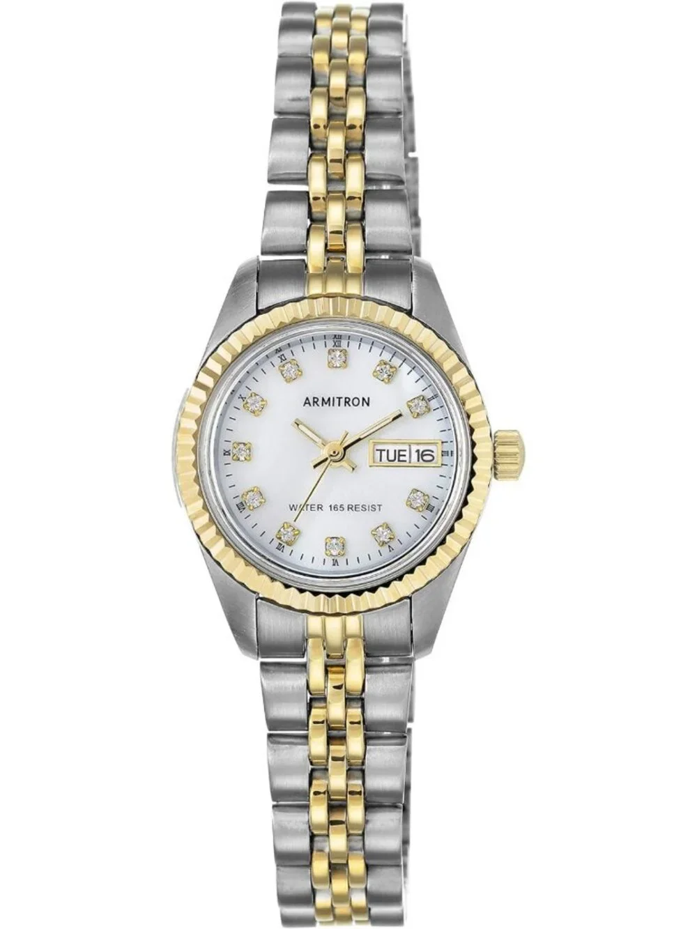 Elegant Crystal Accented Women's Bracelet Watch - Stylish Timepiece for Any