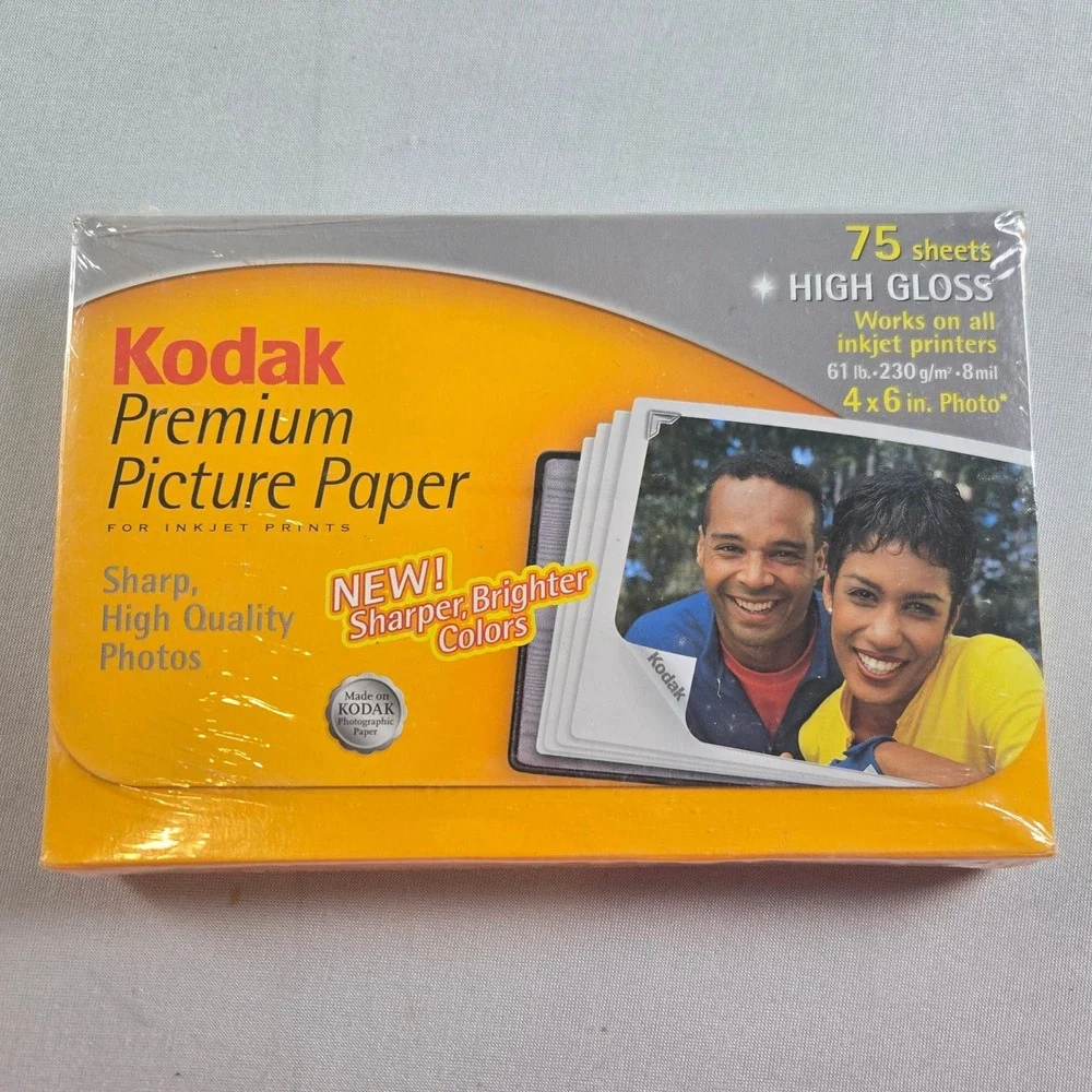 Kodak sheets gloss