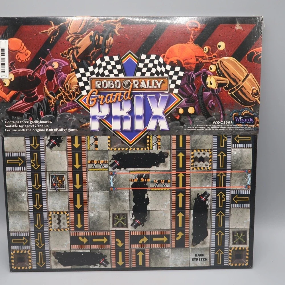 Robo Rally Grand Prix WOC5007 Wizards Of The Coast Factory Sealed Expansion pack