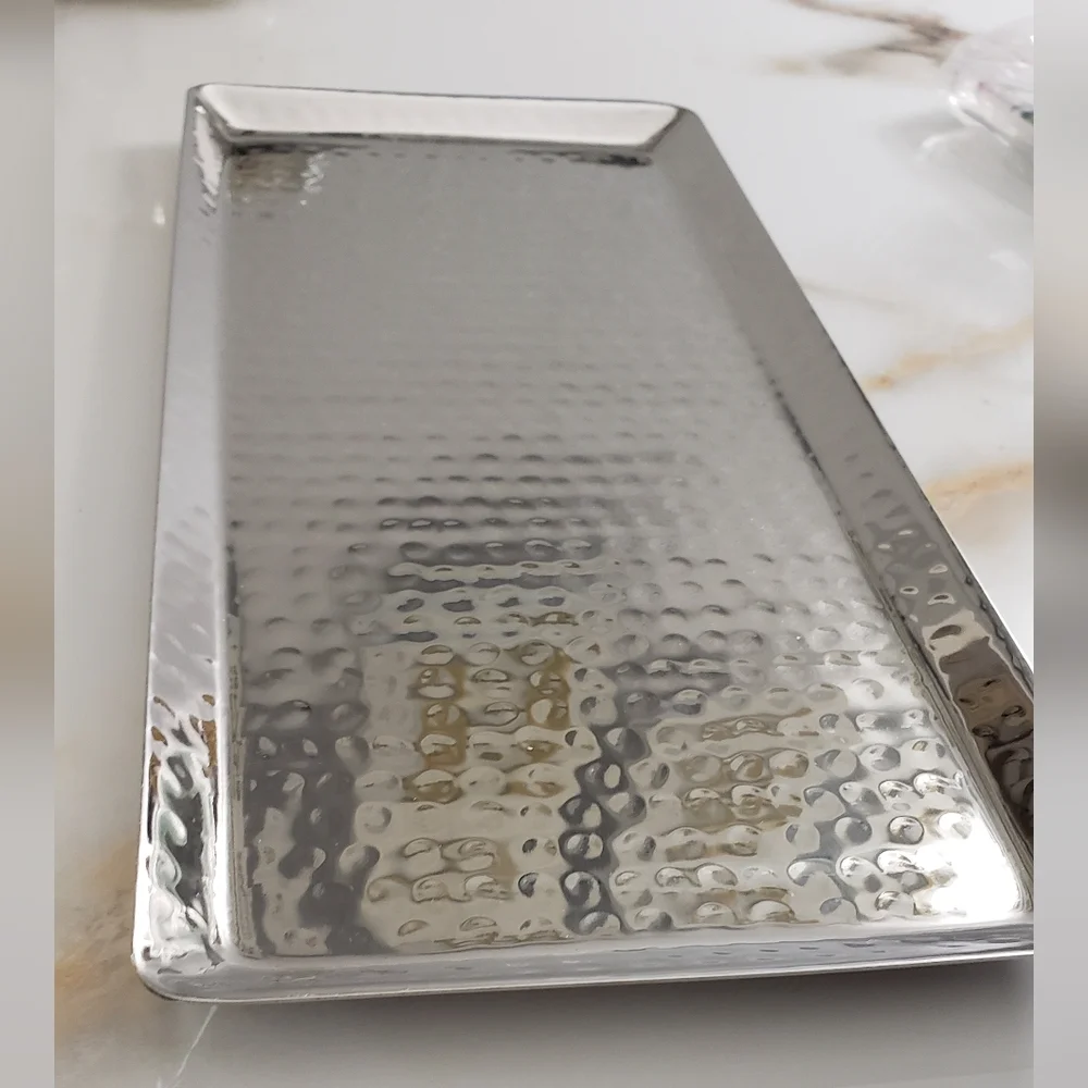 Godinger metallic vanity tray