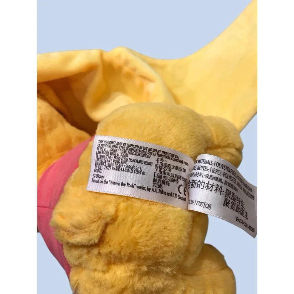 Disney Parks Babies Plush Winnie‎ The Pooh Baby Pooh With Swaddle Blanket NWOT