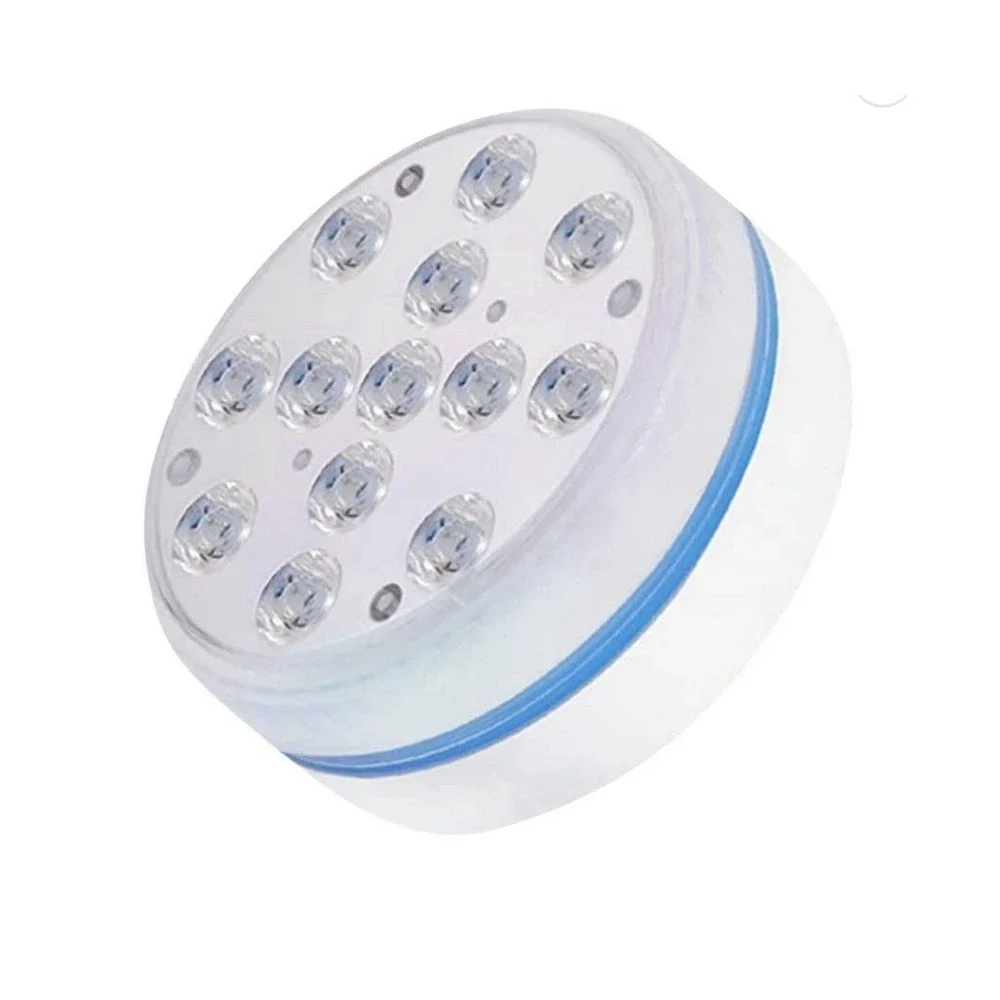 Submersible Led 3 Pack 12 Light‎ Multi Color Remote Pool Waterproof New No Box