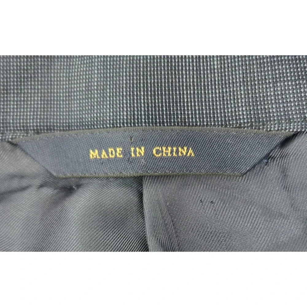 Brooks Brothers BrooksCool Fitzgerald Navy Blazer Jacket 44L Wool Full Canvas 2B