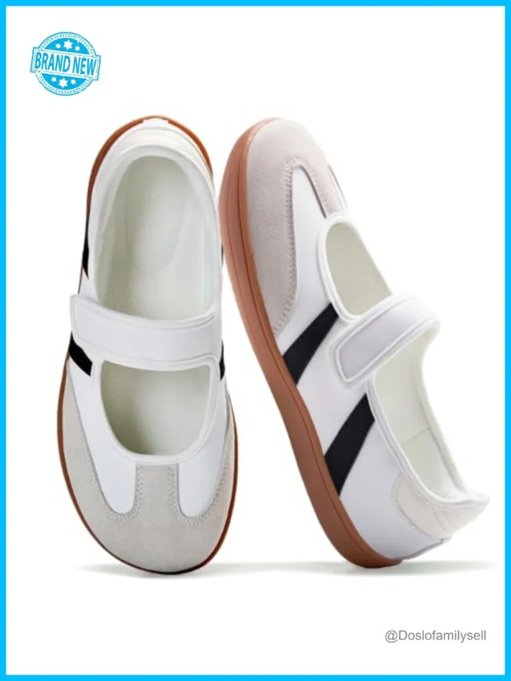 Barezoey Womens Wide Toe Barefoot Mary Jane Flats Zero Drop Comfort Shoes